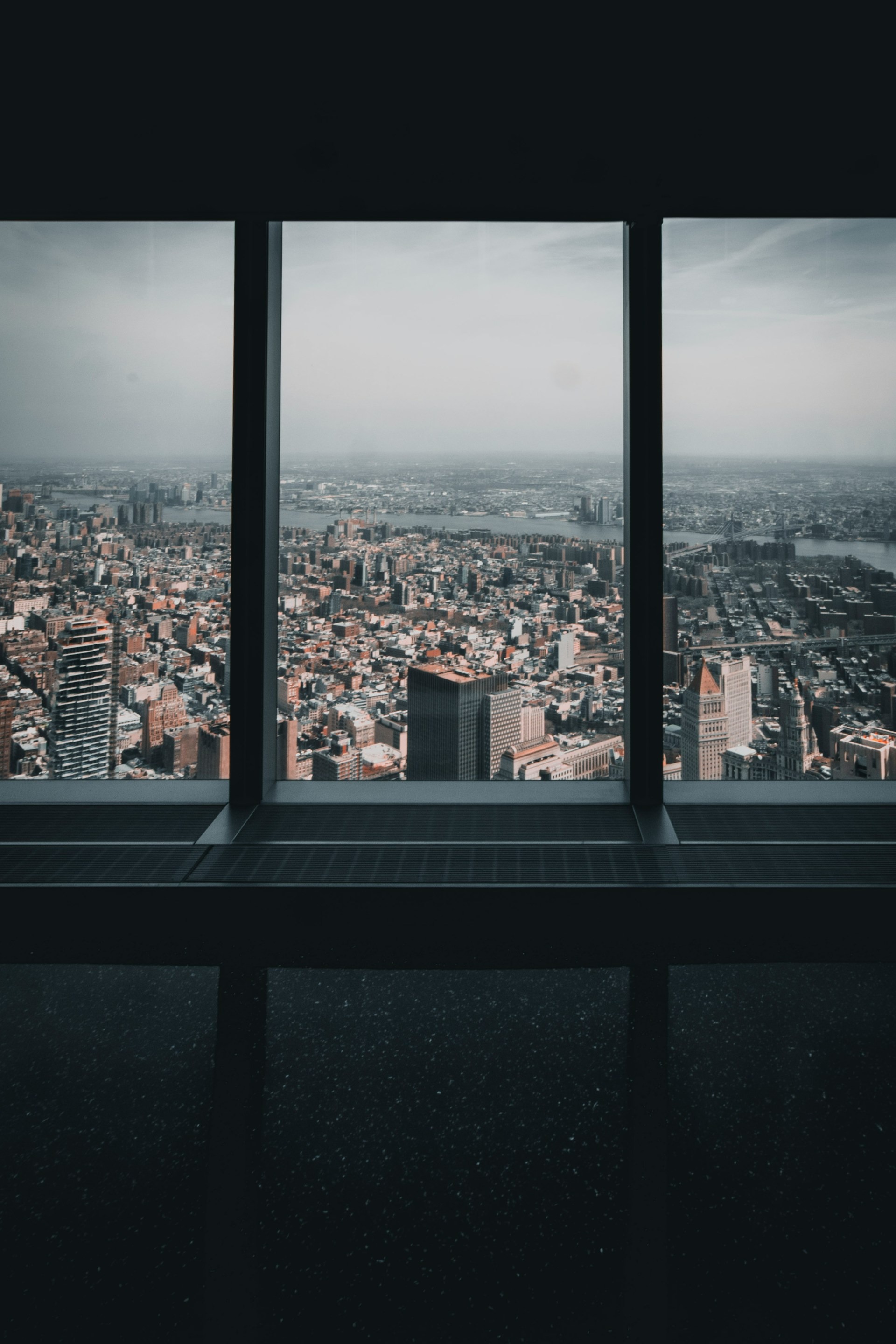 High-rise city view