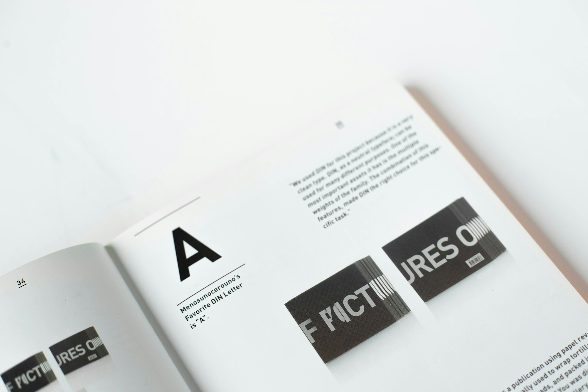 Typography and design detail